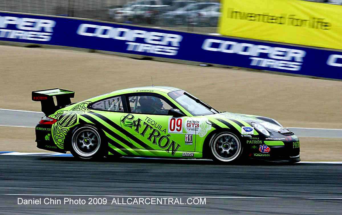 Porsche 911 GT3 GT3P Bill Sweedler Mazda Raceway Laguna Seca
